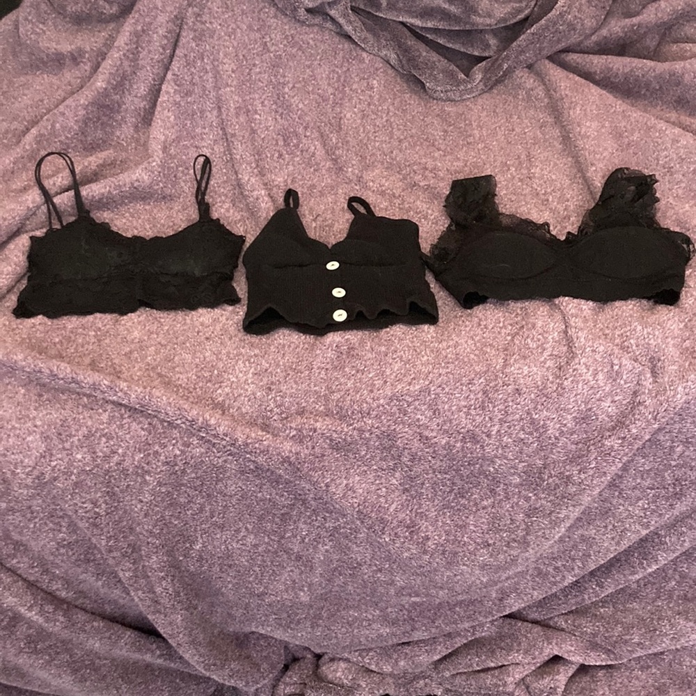Bundle of 3 crop tops from Wish